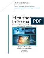 Healthcare Informatics. ISBN 9781498746359, 978-1498746359