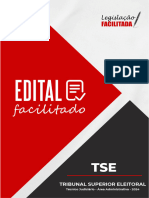 Edital Facilitado TSE - Tecnico Judiciario - Área Administrativa - 2024