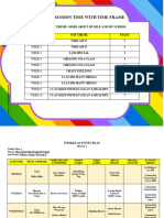 Quarter 1 - Weekly Activity Plan