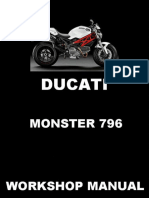 Manual de Taller Ducati Monster 796 Español