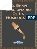 Diccionario de Homeopatía