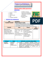 Ssesion de Matematica - Cantidad de Residuos Solidos - 3er Grado