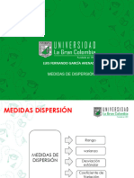 Medidas de Dispersión