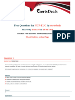 Nutanix Certified Professional End User Computing Certsdeals Actual Questions by Bernard 15 04 2024 10qa