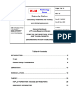 ENGINEERING DESIGN GUIDELINES Demister Pads