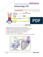 Embryology CVS: Usmle Endpoint Cvssystem