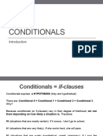 Conditionals