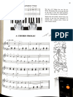 Music Notes F and D Major