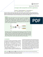 Green Synthesis of Coppercopper Oxide Nanoparticle