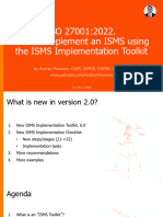 PR ISO 27001 How To Use The ISMS Implementation Toolkit 2.0