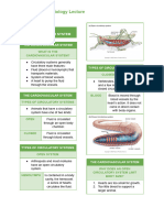 Week 10 - Cardiovascular System