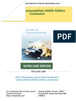 Full Download Guide de L Automobiliste 2020th Edition Comission PDF