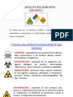 Trabajo Materiales Peligrosos