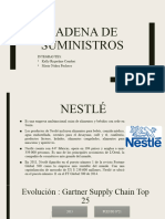 Cadena de Suministros - NESTLÉ