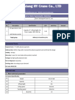 3ton Hoist Quotation - Taurus202004