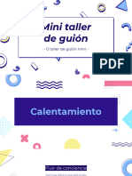 Mini Taller de Guión