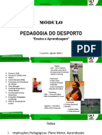 Parte. 30 AGOSTO. PEDAGOGIA DO DESPORTO Ok