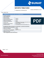 Reporte Tributario Camara de Comercio