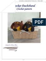 Pocket Dachshund Crochet Pattern 8