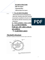 Geography (Folding 'N' Faulting) Earthquake and Volcanoes