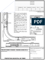 Projeto Padrão Muro e Passeio Esquina Acima de 2M