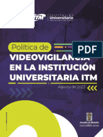 Política de Videovigilancia