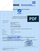 Deutsche Bank: Quickpay Wire Transfer Payments