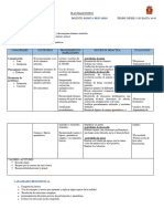 Plan Diagnóstico 2022 5º Matemática