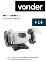 Manual Motoesmeril Vonder