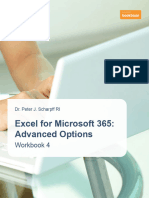 Excel For Microsoft 365 Advanced Options