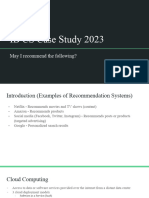 IB Computer Science - 2023 Case Study - Recommender Systems - Part 1