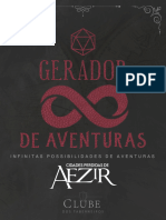 Gerador de Aventuras - Clube Dos Taberneiros