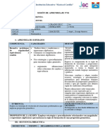 SESIÓN DE APRENDIZAJE N.docxPROGRESION GEOMETRICA