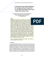 Floor Vibration Induced by Human Rhythmic Activities: Design and Post-Construction Validation at Tin Shui Wai Public Library Cum Indoor Recreation Centre