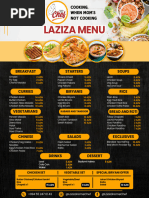 Laziza Home Chef - Menu (Social Media Format)