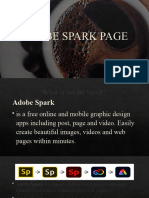 Adobe Spark Page