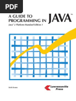 A Guide To Programming in Java