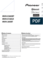 MVH-X385BT - MVH-X185UI XINGS (General Region)