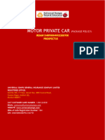 Motor Private Car Prospectus