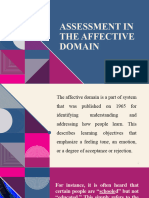 Assessment in The Affective Domain Group 4