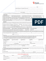 Customer Request Form