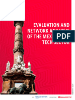 Evaluation and Network Analysis of The Mexico City Tech Sector