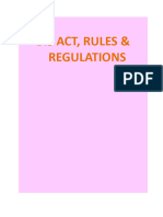 BIS Act, Rules, Regulations