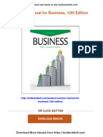 (PDF Download) Solution Manual For Business, 12th Edition Fulll Chapter