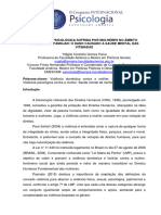 A+violência+psicológica+sofrida+por Mulheres No Âmbito Doméstico e Familiar o Dano Causado A Saúde Mental Das Vitimadas