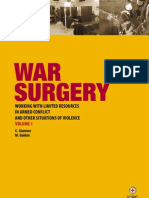 War Surgery - Working With Limited Resources