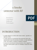 Wireless Smoke Detector With RF