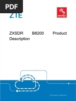 PDF Zte ZXSDR b8200 Product Description DL