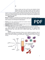 Components of Blood