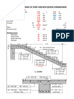 Design of Stair Case With Central Stringer Beam